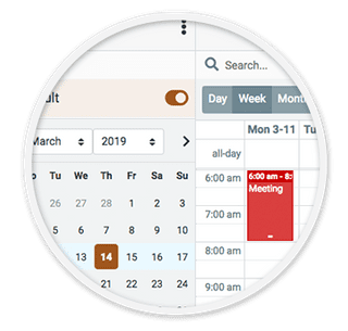 refined calendar design
